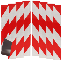 Containermarkierungssatz 4x li 4x re 705x141mm magnetisch...