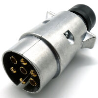 12V 7-Pol Stecker Metall