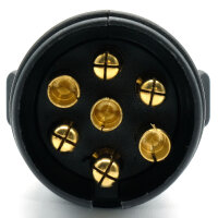 12V 7-Pol Stecker Kunststoff PKW Anhänger