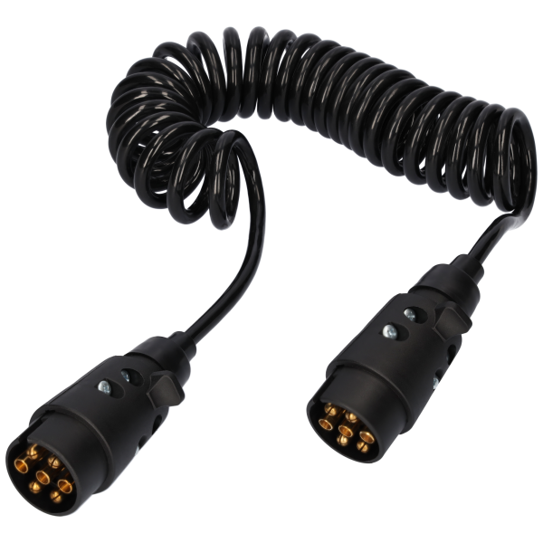 Elektrowendel 12V 7-Pol 3m ISO 1724