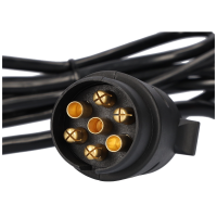 7-poliger 12V Beleuchtungssatz magnetisch mit Rückstrahler Anhänger