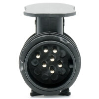 Kurzadapter 12V 13-Pol auf 7-Pol Anhänger PKW