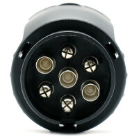 Kurzadapter 12V 7-Pol auf 13-Pol Anhänger PKW