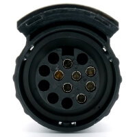 Kurzadapter 12V 7-Pol auf 13-Pol Anhänger PKW