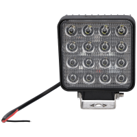 Arbeitsscheinwerfer 16 LEDs 2100 Lumen 12V/24V mit 30cm...