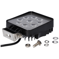 Arbeitsscheinwerfer 9 LEDs 1430 Lumen 12V/24V mit 30cm Kabel IP67