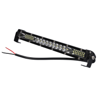 Arbeitsscheinwerfer Lichtbalken 24 LEDs 1600 Lumen 12V/24V mit 30cm Kabel IP67