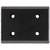 Rammpuffer 167x128x78mm 4-Loch