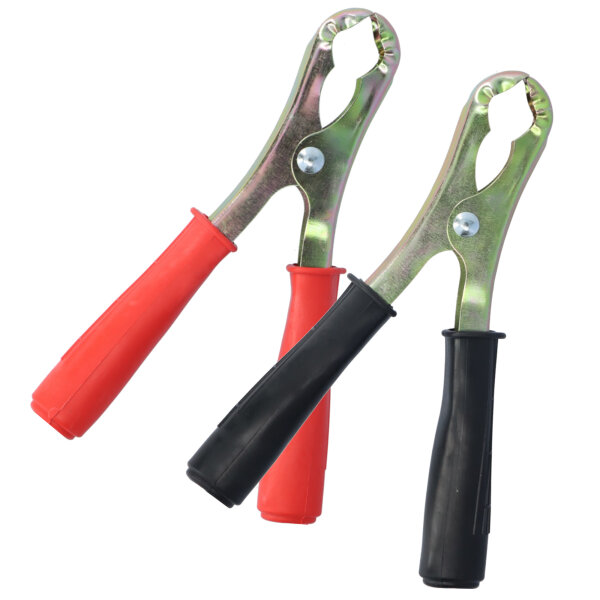 Ladezangen Batterie Set Rot & Schwarz 200 A