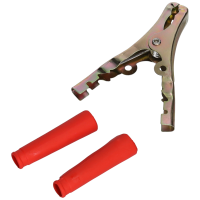 Ladezangen Batterie Set Rot & Schwarz 80A