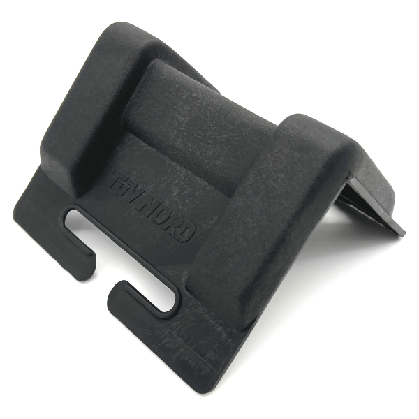 Kantenschutz Klein geschlitzt 130x90 66mm Breit Kunststoff schwarz