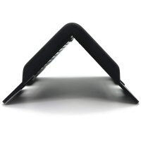 Kantenschutz Klein geschlitzt 130x90 66mm Breit Kunststoff schwarz