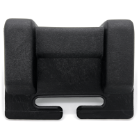 Kantenschutz Klein geschlitzt 130x90 66mm Breit Kunststoff schwarz