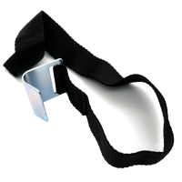 Schnalle mit 65cm Textilband für Übertotspanner