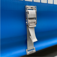 Schnalle mit 65cm Textilband für Übertotspanner