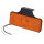 Seitenmarkierungsleuchte LED orange mit Halter 12-24V