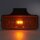 Seitenmarkierungsleuchte LED orange mit Halter 12-24V