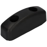 Rammpuffer 125x40x44mm 2-Loch