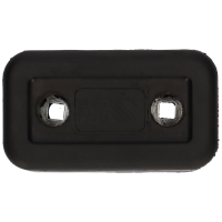 Rammpuffer 165x96x79mm 2-Loch 85mm Lochabstand