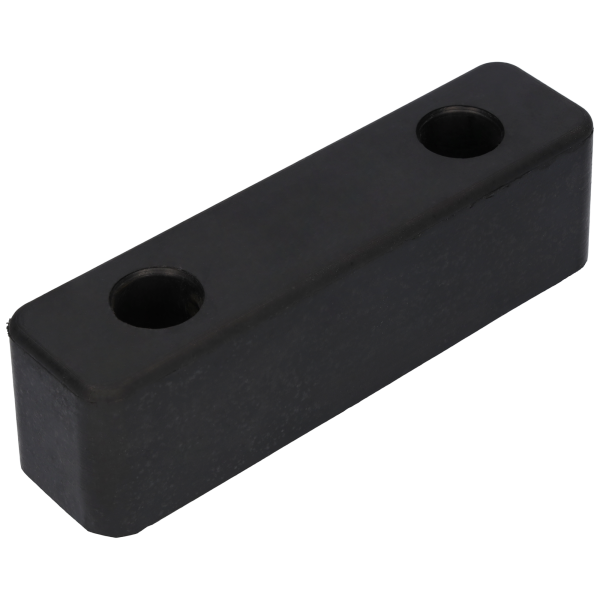 Rammpuffer 205x53x60mm 2-Loch 120mm Lochabstand