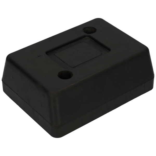 Rammpuffer 164x125x61mm 2-Loch 61/86mm LxH Lochabstand