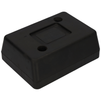 Rammpuffer 164x125x61mm 2-Loch 61/86mm LxH Lochabstand