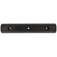 Rammpuffer 374x65x68mm 3-Loch 125mm Lochabstand