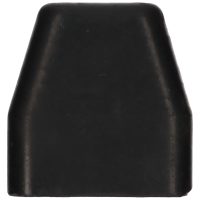 Rammpuffer 374x65x68mm 3-Loch 125mm Lochabstand