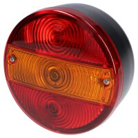 3 Kammer Heckleuchte 24V Rückleuchte rund Leuchte...