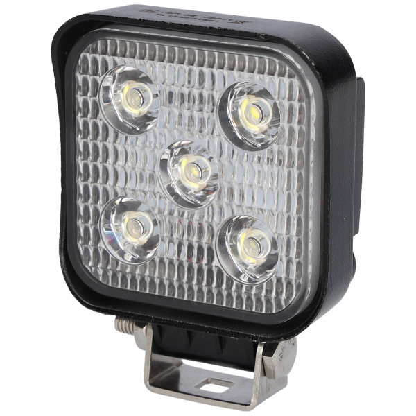 Arbeitsscheinwerfer Mini 5 LEDs 630 Lumen 12V/24V mit 30cm Kabel