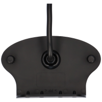 Seitenmarkierungsleuchte Oval LED orange mit Halter 12-24V