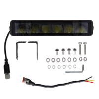 Fernscheinwerfer LED Light Bar mit Positionslicht Streifen 350mm 3810lm 12V/24V 30cm Kabel