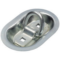 Zurröse klappbar 2000daN verzinkt Bügel 10mm...