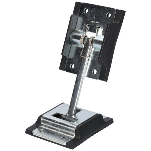 Türfeststeller mit Halteteil & Unterlagen verzinkt 130mm lang