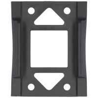 Türfeststeller mit Halteteil & Unterlagen verzinkt 130mm lang