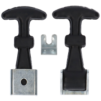 Haubenhalter Gummi komplett universell 65mm lang Universal