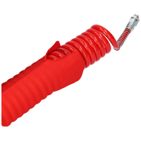 Schutzüberzug für Luftwendel rot