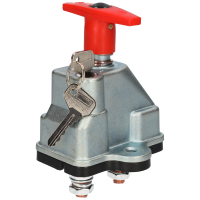 Batterie Trennschalter mit 2 Schlüsseln 12V 24V 200A/2500A mechanisch M10