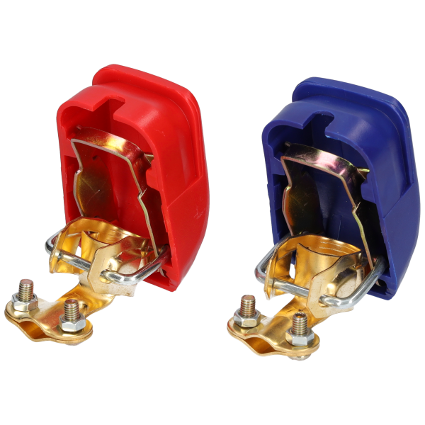 Batterie Pole +/- mit Kunststoffabdeckung Set 150A/800A 12/24V