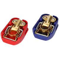 Batterie Pole +/- mit Kunststoffabdeckung Set 150A/800A 12/24V