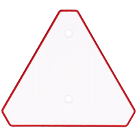 Dreieck Rückstrahler Rot mit zwei Löchern...