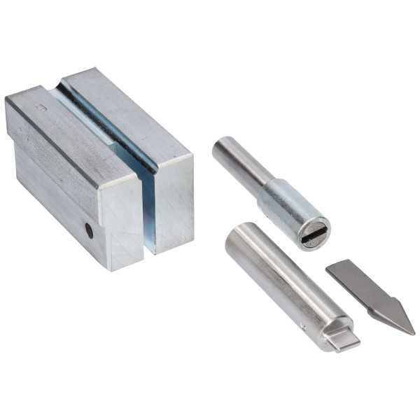 Werkzeug zum montieren von Zollendverschlüssen 6mm Ø 4-teilig für Zollseil Raparatur