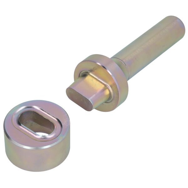 Einschlagstempel zum einsetzen von Ovalösen 42x22mm Werkzeug