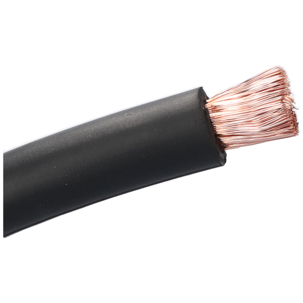 Elektroleitung 1-Polig 1x6.0mm² schwarz