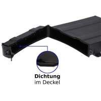 Dokumentenbehälter Kunststoff "BRIKY" 330x65x384mm (LxBxH)