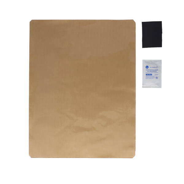 Planenreparatur 35x42cm transparent + 1x Entfettungstuch + 1x Schleifpapier