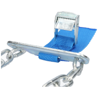 Schneekette Anfahrhilfe mit Spanngurt ca. 70cm Kette 5mm Ø