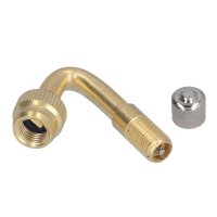 Ventilverlängerung starr 45° gebogen Metall