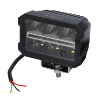 Fernscheinwerfer LED mit Positionslicht 2200LM mit Kabel...