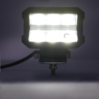 Fernscheinwerfer LED mit Positionslicht 2200LM mit Kabel 12/24V IP67 6+6 LEDs